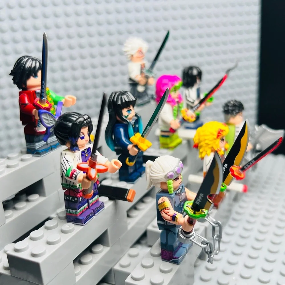 Demon Slayer Hashira Custom Minifigures Lot of 9 - Picture 2 of 8